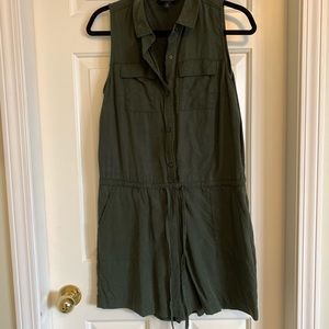 Dark green romper